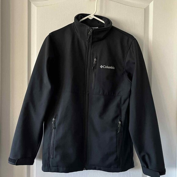 Columbia Men's Ascender Softshell Jacket size Small Black - Picture 1 of 5